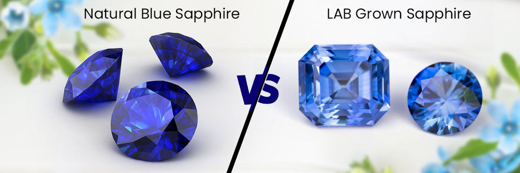 What is the Difference Between Lab Created and Natural Blue Sapphire?